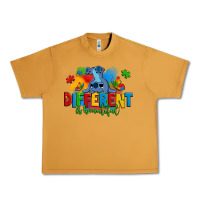Peanut Butter different is beautiful autism stitch Urban Heavy Tee - Zillion Design Studio