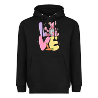 Black love easter gnome Heavyweight Hoodie - MaliasSmallBusiness