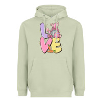Matcha love easter gnome Heavyweight Hoodie - MaliasSmallBusiness
