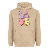 Mushroom love easter gnome Heavyweight Hoodie - MaliasSmallBusiness