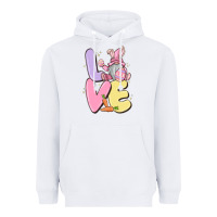 White love easter gnome Heavyweight Hoodie - MaliasSmallBusiness
