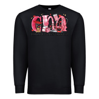 Black cna certified valentine nursing assistant valentin Premium Sweatshirt - MaliasSmallBusiness