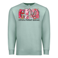 Cna Certified Valentine Nursing Assistant Valentin Premium Sweatshirt | Teevron