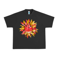 Pigment Black watermelon sunflower Urban Heavy Tee - BarkalooDesign