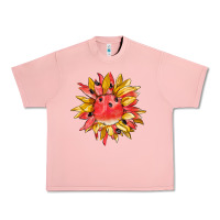 Salmon watermelon sunflower Urban Heavy Tee - BarkalooDesign