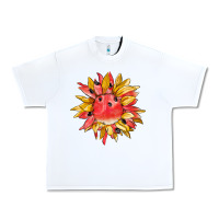 White watermelon sunflower Urban Heavy Tee - BarkalooDesign