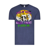 Vintage Denim Feeling Cute Might Haunt U Later Vintage Tee - texasbilliewilder