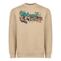 Mushroom blessed teacher Heavyweight Sweatshirt - texasbilliewilder
