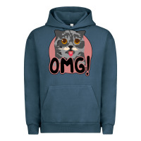 Pigment Midnight Navy omg cat Urban Hoodie - Bettercallsaul