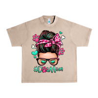 French Oak dog mom messy bun Urban Heavy Tee - Zillion Design Studio