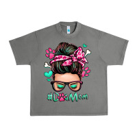 Tornado dog mom messy bun Urban Heavy Tee - Zillion Design Studio