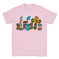 Bubblegum Pink ı am blessed Classic Tee - AdoDesignShop