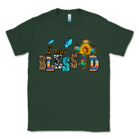 Sports Green ı am blessed Classic Tee - AdoDesignShop