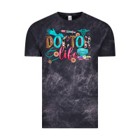 Cloud Black doctor life Vintage Tee - Zillion Design Studio