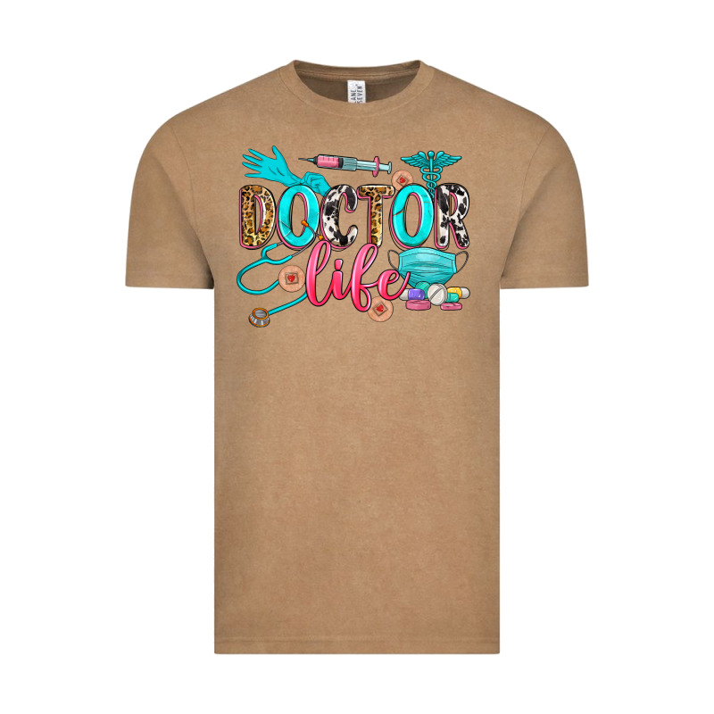 Doctor Life Vintage Tee by Zillion Design Studio | Teevron
