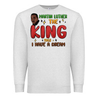 Oatmeal Heather martin luther the king 1963 i have a dream Premium Sweatshirt - MaliasSmallBusiness