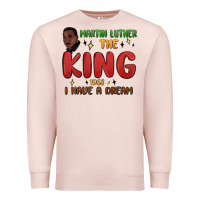 Pale Pink martin luther the king 1963 i have a dream Premium Sweatshirt - MaliasSmallBusiness