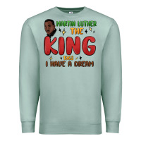 Seafoam martin luther the king 1963 i have a dream Premium Sweatshirt - MaliasSmallBusiness