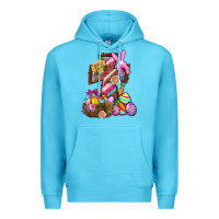 Ocean Blue He Is Risen Premium Hoodie - BundleAndBundleShop