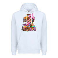 White He Is Risen Premium Hoodie - BundleAndBundleShop
