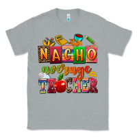 Heather Grey nacho average teacher Classic Tee - AdoDesignShop