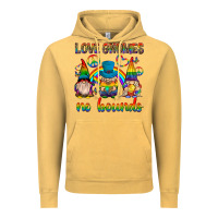 Vintage Mustard pride gnomies Vintage Hoodie - texasbilliewilder