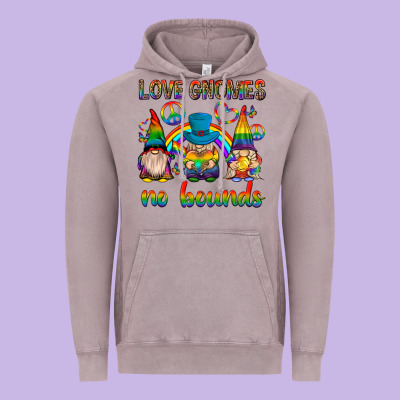 Vintage Hoodie pride gnomies