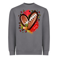 Storm fruits and football heart Heavyweight Sweatshirt - Zillion Design Studio