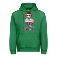 Emerald Merry Flock Christmas Flamingo Christmas Urban Hoodie - Bettercallsaul
