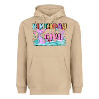 Mushroom birthday girl Heavyweight Hoodie - MaliasSmallBusiness