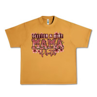 Peanut Butter glitter and dirt mama of both girls Urban Heavy Tee - Zillion Design Studio