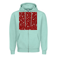 Seafoam glitter 4th of july seamless pattern Zipper Hoodie - BundleAndBundleShop
