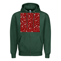 Sports Green glitter 4th of july seamless pattern Zipper Hoodie - BundleAndBundleShop