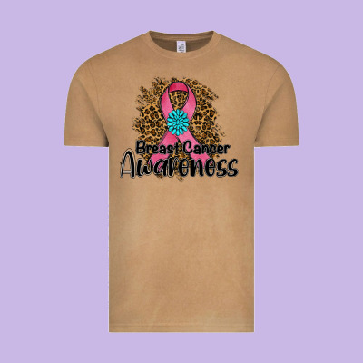 Breast Cancer Awareness Vintage Tee Designed By Ranaportraitstore