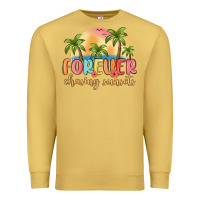 Antique Gold forever chasing sunsets Premium Sweatshirt - MaliasSmallBusiness