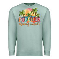 Seafoam forever chasing sunsets Premium Sweatshirt - MaliasSmallBusiness