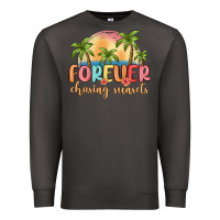 Smoke forever chasing sunsets Premium Sweatshirt - MaliasSmallBusiness