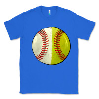 True Royal half baseball softball Classic Tee - JahusDesignShop