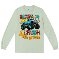 Matcha ready to school crush 4th grade Long Sleeve Tee - AdoDesignShop