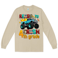 Mushroom ready to school crush 4th grade Long Sleeve Tee - AdoDesignShop