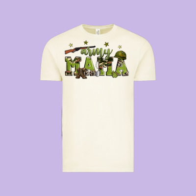 Army Mama Vintage Tee Designed By Zillion Design Studio