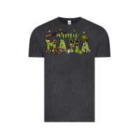 Vintage Black army mama Vintage Tee - Zillion Design Studio