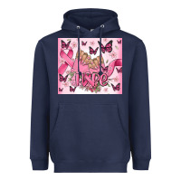 Breast Cancer Nails Hope Heavyweight Hoodie | Teevron