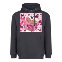 Smoke breast cancer nails hope Heavyweight Hoodie - MaliasSmallBusiness