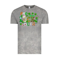 Cloud Rock st.patricks one lucky cna  nurse Vintage Tee - BarkalooDesign