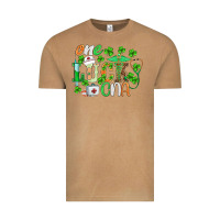 Vintage Camel st.patricks one lucky cna  nurse Vintage Tee - BarkalooDesign