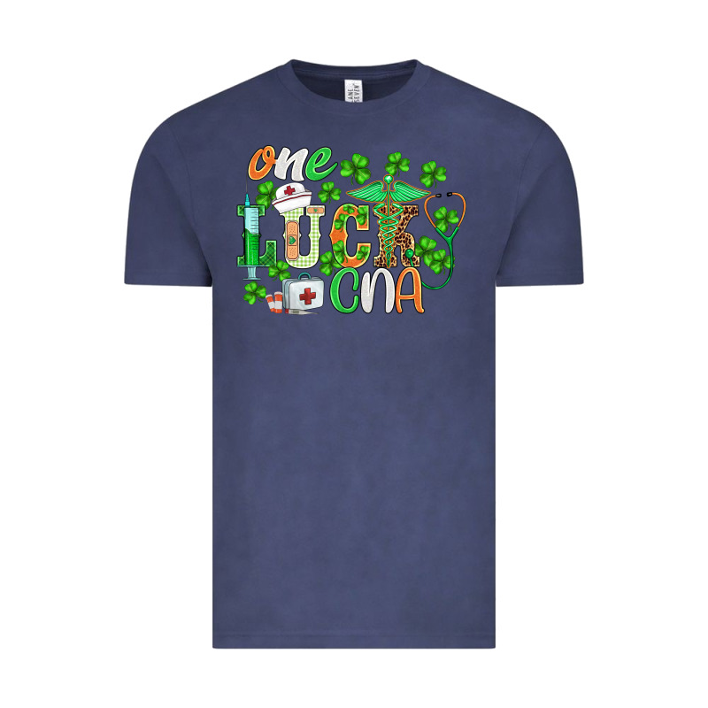 St.patricks One Lucky Cna  Nurse Vintage Tee by BarkalooDesign | Teevron