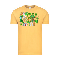 Vintage Mustard st.patricks one lucky cna  nurse Vintage Tee - BarkalooDesign