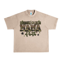 French Oak glitter and dirt mama of both Urban Heavy Tee - Zillion Design Studio
