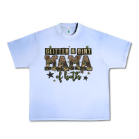 Grape Ice glitter and dirt mama of both Urban Heavy Tee - Zillion Design Studio